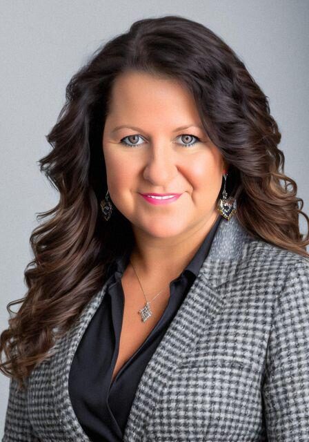 brown eyes grey jacket